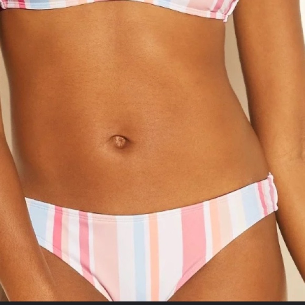 Target Full Coverage Multi Stripe Bikini Bottom